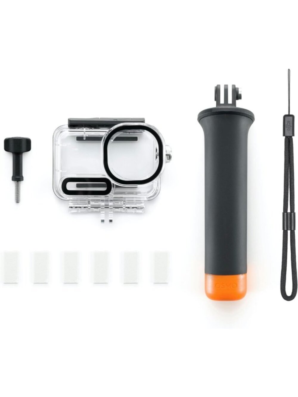 Diving Accessory Kit for Action Cameras - Waterproof, Versatile Gear & Mounts